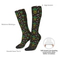 thumbnail image 4 of JUNZAN Fun Novelty Knee Warmer High Socks Pineapples Design, 4 of 7