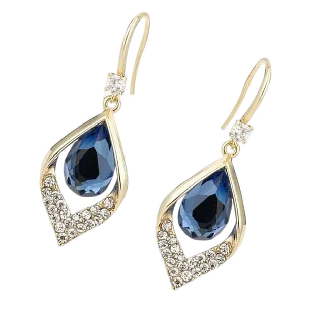 Guardurnaity Pendientes largos de aleación de lujo con diamantes de imitación para mujer, joyería geométrica, regalos, colgante para fiesta de vacaciones, Ropa, zapatos y accesorios Miscelánea Guardurnaity AP005786-00