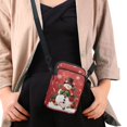 thumbnail image 4 of HELLHERO Letter Floral Design Shoulder Bag Polyester Women Adjustable Strap Shoulder Purse for Daily Commute or Casual Outings, 4 of 7