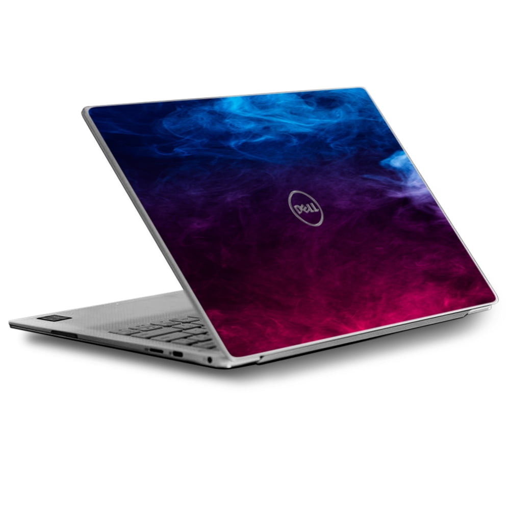 Skin Decal for Dell XPS 13 Laptop Vinyl Wrap / Blue Pink Smoke Cloud