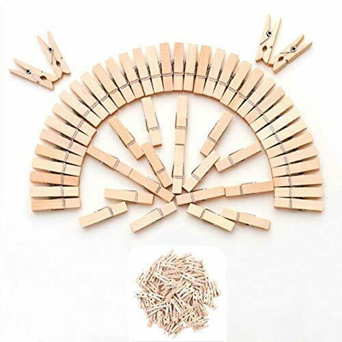 Best Deal Wood Clothes Craft Pins 3 INCH Bulk Wooden Clothespins 300 to 2400 
