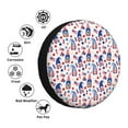 thumbnail image 4 of Naloa 4th Of July PVC Leather Spare Tire Wheel Cover for Car Truck SUV Camper Trailer Universal Fit many size15 inch, 4 of 6