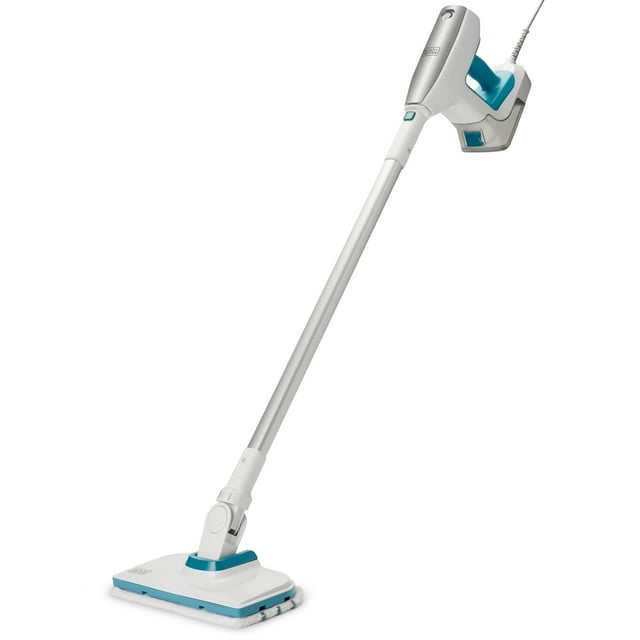 BLACK+DECKER SteamMop Multipurpose Steam Cleaning System with 7 Attachments + Storage Wall Mount
