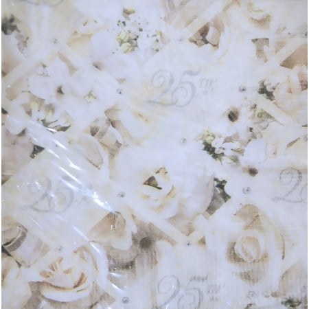 25th Anniversary Small Napkins (16ct)