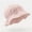 Pink, variant on Kids UPF 50 Sun Hat Pink Kids Girls Cotton Bucket Hat Kids Wide Brim,Size Free Size