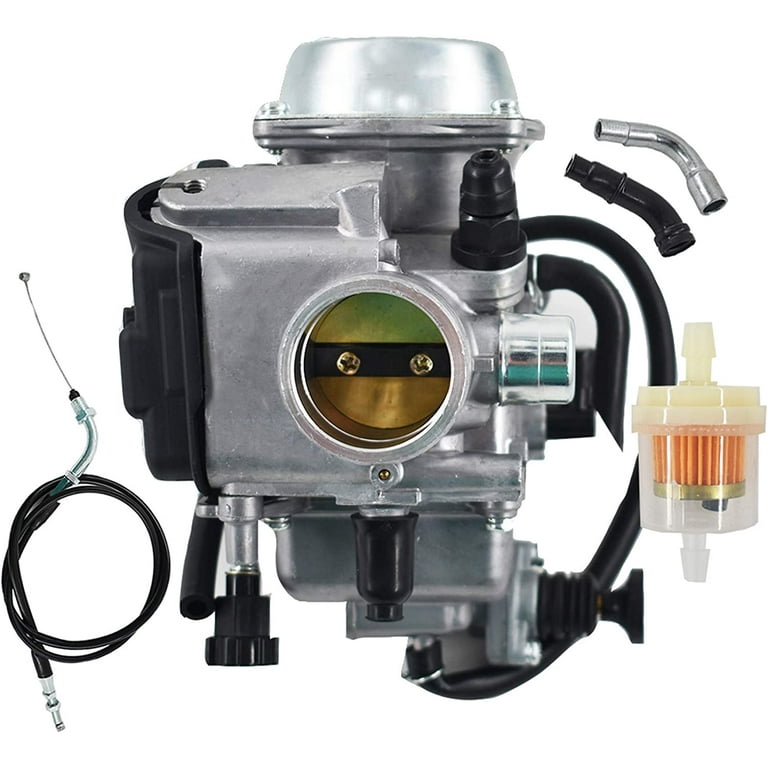 Carburetor Replacement For Honda Fourtrax 300, Foreman 400 450, Rancher 350 ATV - Includes Choke Cable & Filters