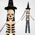 thumbnail image 1 of TIMIFIS Halloween Decorations Skeleton Halloween Decor LED Halloween Lights Horror Ghost Clothes Hat Light Skeleton String Lights Waterproof Party Yard Decor, 1 of 7