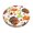 12 inch, variant on Logiee Thanksgiving Turkey Print Stool Covers Round,Bar Stool Covers,Watedrproof Stool Slipcover with Elastic,Stool Cushion,Round Bar Stool Seat Covers for Bar Round Chair-12 inch