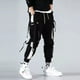 thumbnail image 5 of Hombre Streetwear Cintas Bolsillos Pantalón Cargo Harén Slim, 5 of 8