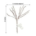 thumbnail image 2 of Balsa Circle Brown 3 Warm White 31 in LED Trees Lighted Artificial Branches Party Events Decorations Supplies, 2 of 8