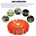 thumbnail image 5 of Red Magnética Led Flare Emergency Road Beacon Recargable Luz De Seguridad Para Automóvil Con 9 Modos Intermitente Linterna Estroboscópica Sos Para Marine Boat Rescue Camping Senderismo Cateissary HA025489-01, 5 of 5