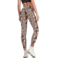 thumbnail image 3 of Hamming It Up Pattern Leggings sporty woman push up push up fitness Womens Leggings, 3 of 6