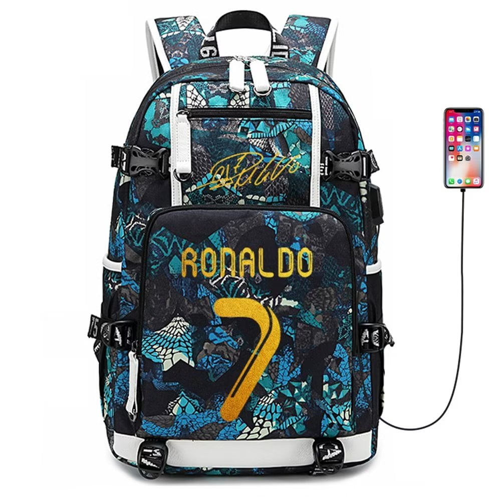 Buy School Backpack,Cristiano Ronaldo Cr7 Fashion School Bag for Adult  Online at desertcartINDIA