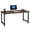 Brown and Black, variant on Fnova 63" Modern Computer Desk, Heavy-Duty Steel Frame Workstation for Home Office, Conference Room & Study Room