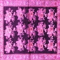 thumbnail image 1 of Ahgly Company Indoor Square Persian Pink Traditional Area Rugs, 4' Square, 1 of 4