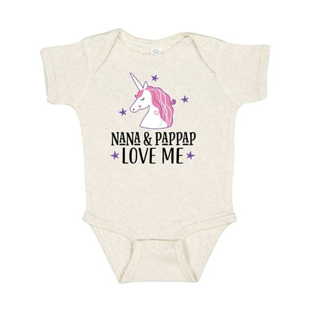 

Inktastic Nana and PapPap Love Me Gift Baby Girl Bodysuit