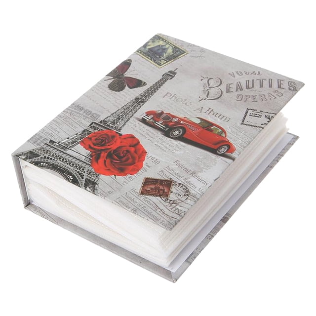 Cateissary Kids Growing Picture Pockets Party Traveling Memory Álbum de fotos portátil Estilo vintage Parejas amantes Fotos Libros Estuche Artesanía tipo 4 Cateissary HA073854-04