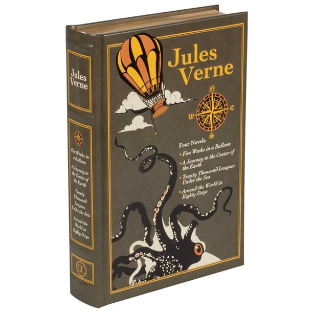 LeatherBound Classics Jules Verne Four Novels
