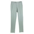 thumbnail image 1 of PT01 Pantalon de Cocktail Ajusté en Lin et Coton Vert Forêt pour Hommes - 48, 1 of 2