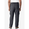 thumbnail image 2 of KingSize Men's Big & Tall Knockarounds Full-Elastic Waist Cargo Pants, 2 of 3