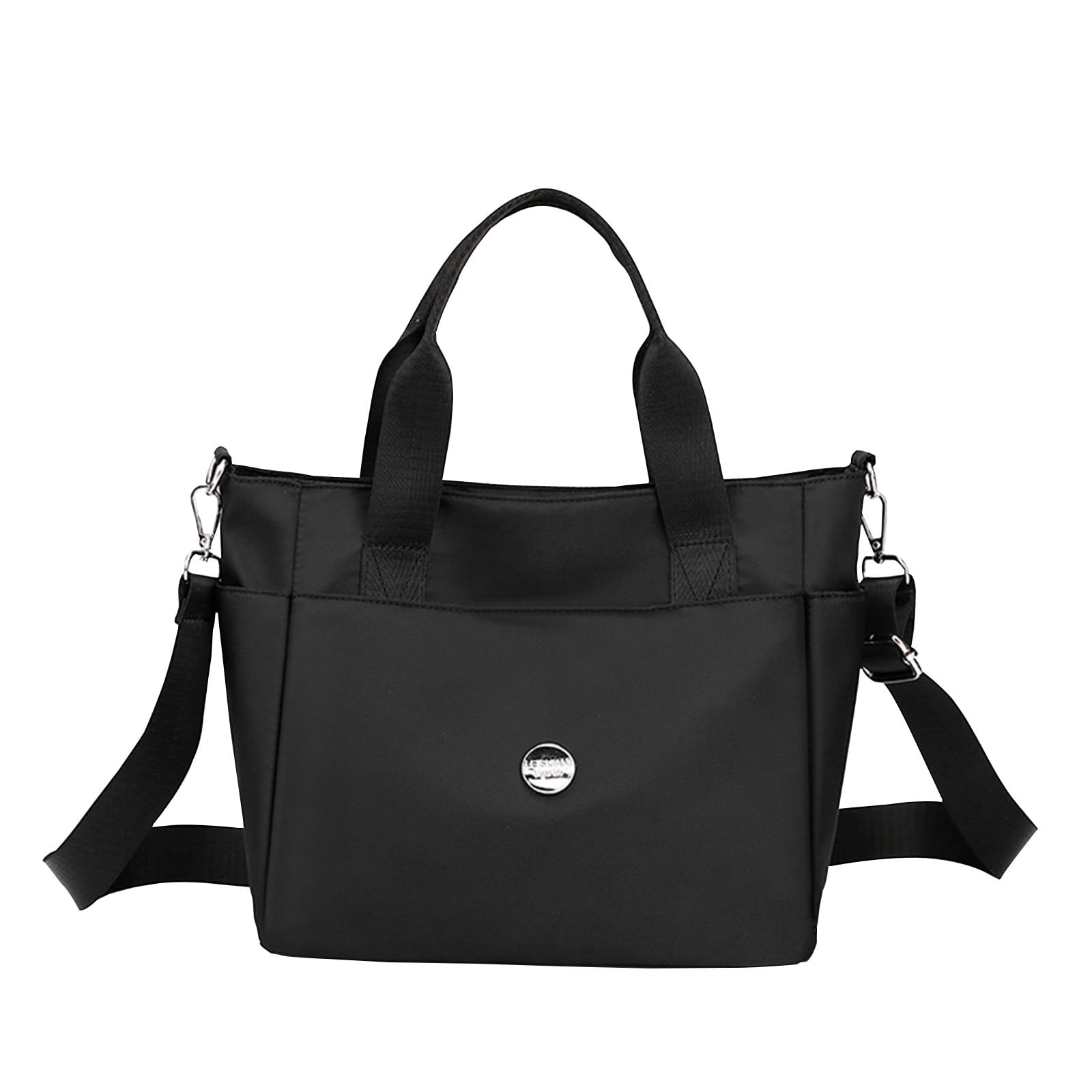 Women Crossbody Bags Top Handle Tote Multi Pockets Detachable Handbag