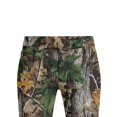 thumbnail image 4 of Grblisyd Girls Uniform Pants Kids Stretchy Elastic Waist Camo Maple Leaf Print Flare Pant with Pockets for 5-15 Years, 4 of 6