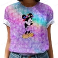 thumbnail image 1 of Disney Mickey Minnie Mouse T Shirt Fashion Women New Harajuku Ulzzang T Shirt Female T Shirts Summer Short Sleeves Woman Clothes5XL Gao Jinjia LED, 1 of 2