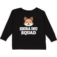 thumbnail image 3 of Inktastic Dog Shiba Inu Squad Boys or Girls Long Sleeve Toddler T-Shirt, 3 of 5