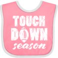 thumbnail image 3 of Inktastic Touchdown Season Football Boys or Girls Baby Bib, 3 of 4