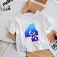 thumbnail image 3 of Camisetas de dibujos animados de Sonic The Hedgehogs para niños, camisetas con números del 1 al 9, camisetas estéticas para niños, camisetas de boutique para niños y niñas, camisetas de feliz cumpleañ, 3 of 4