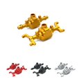 thumbnail image 3 of Ruiboury Front And Rear Axle Housings For FCX18 Crawler Rc Front And Rear Axle Housings Aluminum Alloy Compact Yet Durable Design Golden, 3 of 6