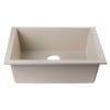 thumbnail image 6 of ALFI brand AB2420UM-B Biscuit 24" Undermount Single Bowl Granite Composite Kitchen Sink, 6 of 11
