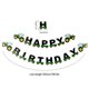thumbnail image 2 of Advancent Tarjeta de papel, 0 Uds., cartel decorativo para fiesta, cartel colgante para fiesta de cumpleaños Kits de decoración para fiestas Verde Negro 16.4 pies, 2 of 6