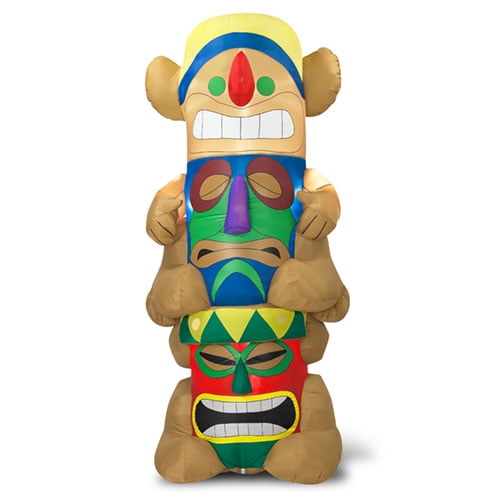 Inflatable Indoor/Outdoor Tiki Statue, 8' - Walmart.com
