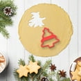 thumbnail image 4 of Christmas Tree Cookie Cutters, Stainless Steel Christmas Cookie Cutter, Red Winter Holiday Biscuit Mold for Baking, 4 of 5