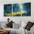 thumbnail image 2 of GOSMITH Art Modern Wall Decor Oil Painting 12x16in x3 12x16x3pcs, 2 of 4