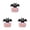 Pink*3, variant on BinKFF Ghost in Pumpkin Halloween Decoration, Happy Halloween Table Wooden Centerpiece Signs, for Home Fireplace Office Party Perfect Collectible Figurines Gift for Gothic Style Lovers