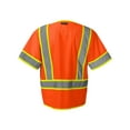 thumbnail image 3 of Ml Kishigo B76629663 Ultra-Cool Six-Pocket Mesh Surveyors Vest, Orange - Small, 3 of 5
