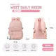 thumbnail image 3 of Mochila Escolar Viaje Bolsa Backpack Para Laptop Hombres Mujer Negro 30l, 3 of 7