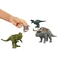 thumbnail image 4 of Mattel Jurassic World: Chaos Theory Calendario de Adviento navideño 2024 con cuenta regresiva de 24 días, 30 sorpresas de juguetes relacionadas con dinosaurios, 20 mini dinosaurios, 1 humano, 9 piezas, 4 of 5