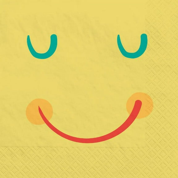 Birthday 'All Smiles' Lunch Napkins (16ct)
