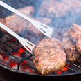 thumbnail image 3 of Juego de herramientas para parrilla de barbacoa, 7 Uds./1 Juego con espátula para asar de acero inoxidable, asar, 3 of 4