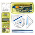 thumbnail image 3 of Luxmoc Multi-Function Scientific Calculator Transparent Pencil Case Time Display Scientific Function Calculator Blue, 3 of 6