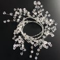 thumbnail image 2 of Cuentas de cristal de 1,2 m/2 m para decoración de bodas, hoteles, diamantes, perlas, ratán, decoración navideña, suministros para fiestas y decoración del hogar, 2 of 5