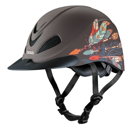 Lrg Troxel Sure Fit Pro Duratec Matte Finish Horse Riding Helmet Arrow