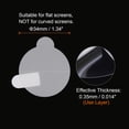 thumbnail image 3 of Uxcell 5 Pieces Watch Glass Screen Protectors 34mm Anti-Blue Light TPU Smartwatch Protective Film, 3 of 7