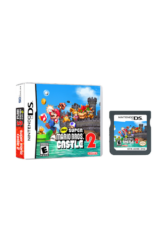 New Super Mario Bros Castle 2 Games Cartridges for NDS NDSL 3DS DSI 2DS  3DS XL Consoles