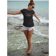 thumbnail image 2 of Ocean Spirit Lobster Shaped T-Shirt Women -Image by Shutterstock, Female Medium, 2 of 4