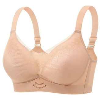 Reggiseno Amoena Mara Senza Cuciture In Schiuma Modellata, Senza Ferretto, Confortevole, Con Tasche Coolmax, Nude, 42D