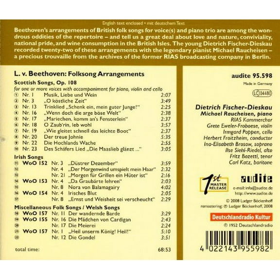 Dietrich Fischer-Dieskau - Edition Fischer-Dieskau 3 - Music & Performance - CD